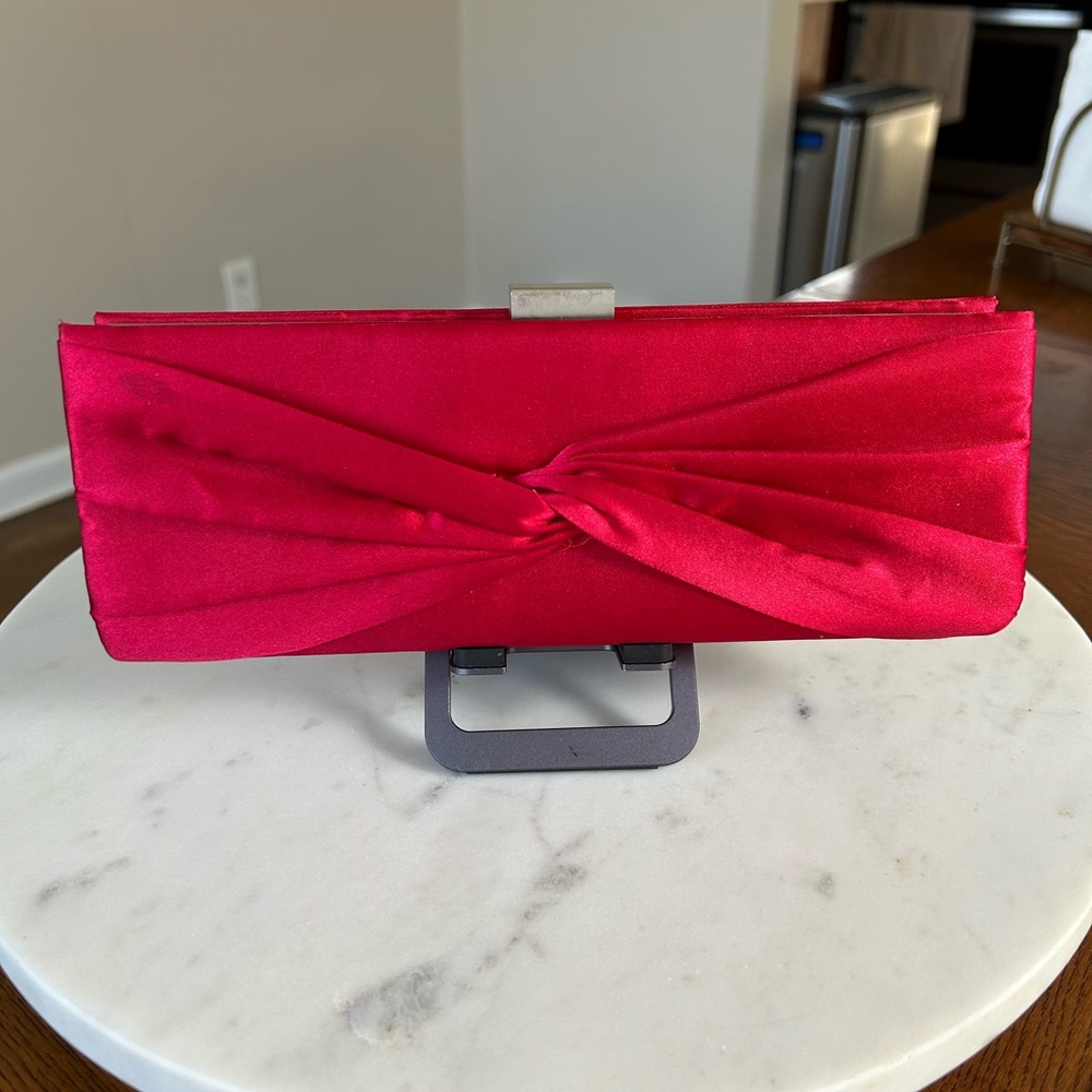 Elegant Red Clutch Bag